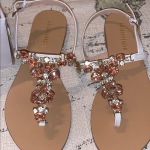 Fashion nova flat sandals
